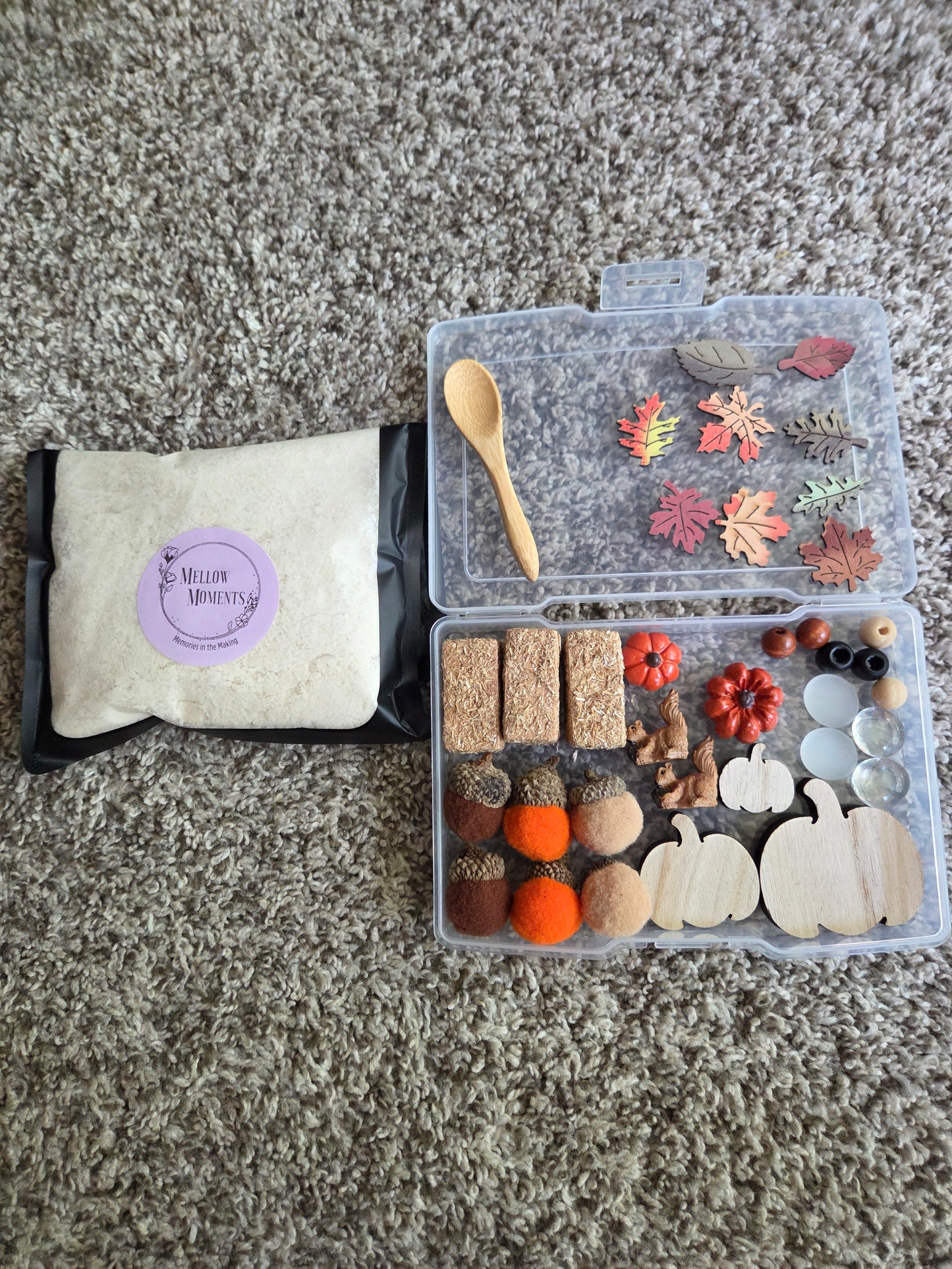 Pumpkin Patch Sensory Bin