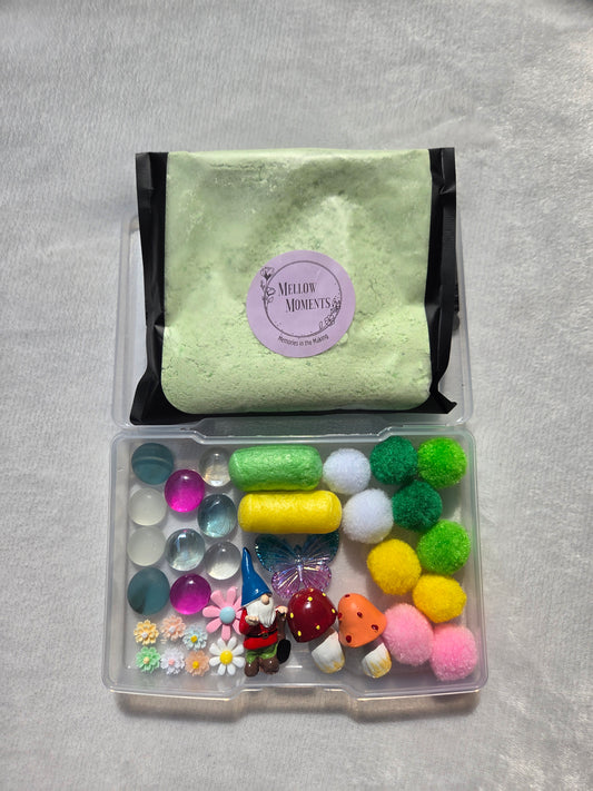 Garden Gnome Sensory Bin